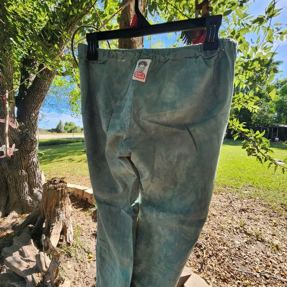 Teal Marcel Hemp Pants - Picture 9 of 11